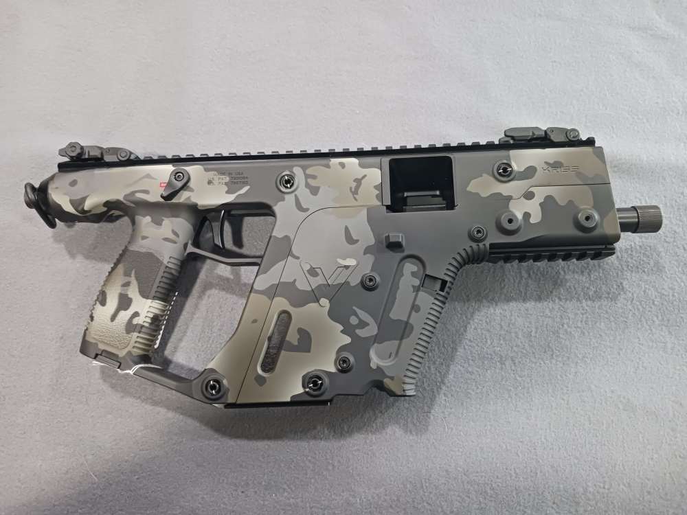 PRE-OWNED UNFIRED KRISS VECTOR 9MM 1-40RD MAG MULTICAM BLACK PISTOL-img-5