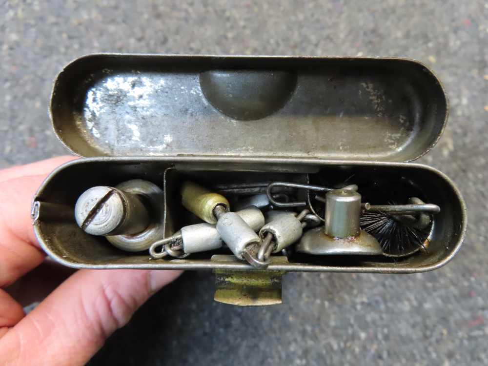 Original WWII German 98k Mauser Rifle Cleaning Kit - Complete - Nice-img-16