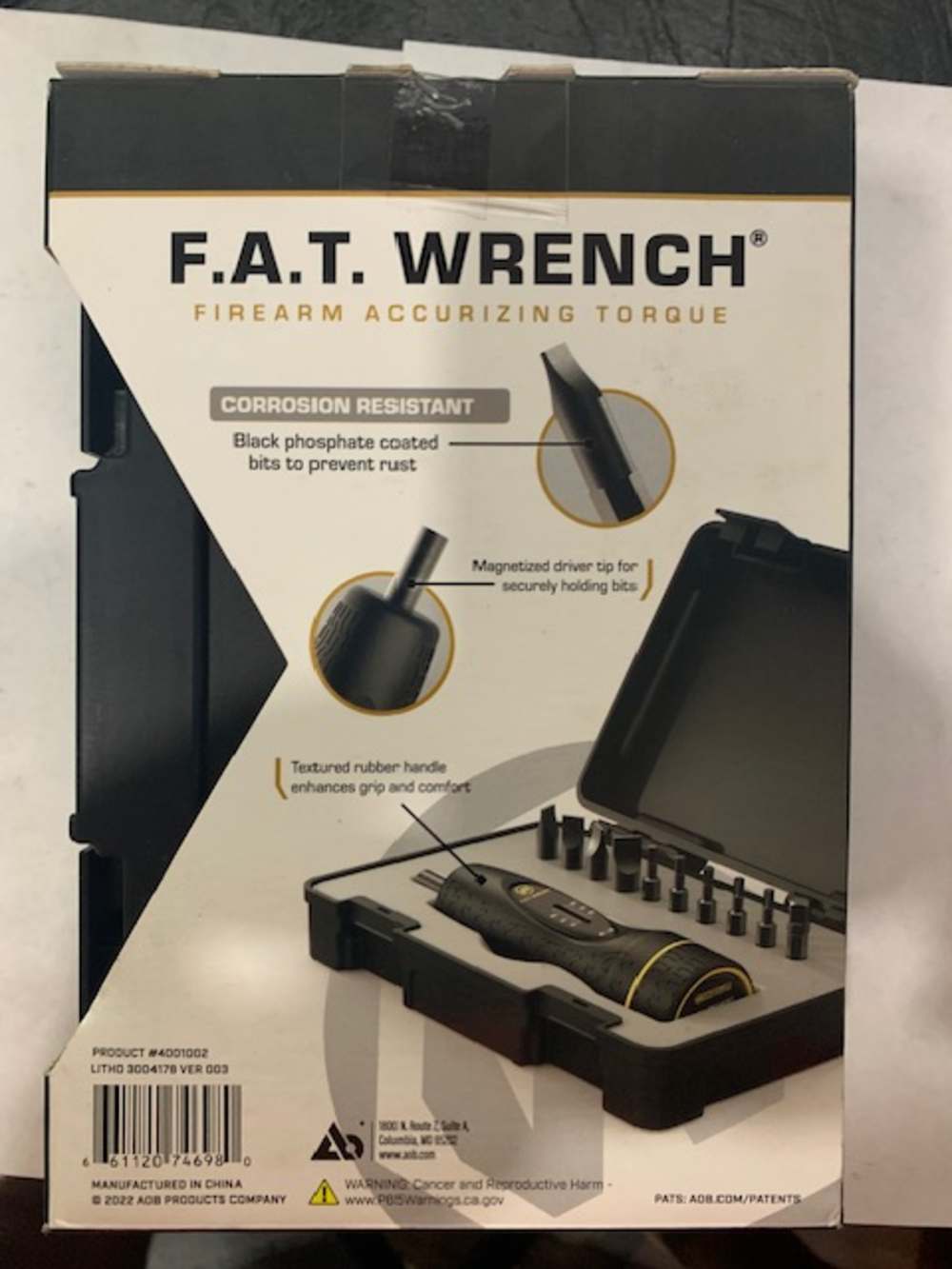 Wheeler F.A.T. Wrench torque-img-1
