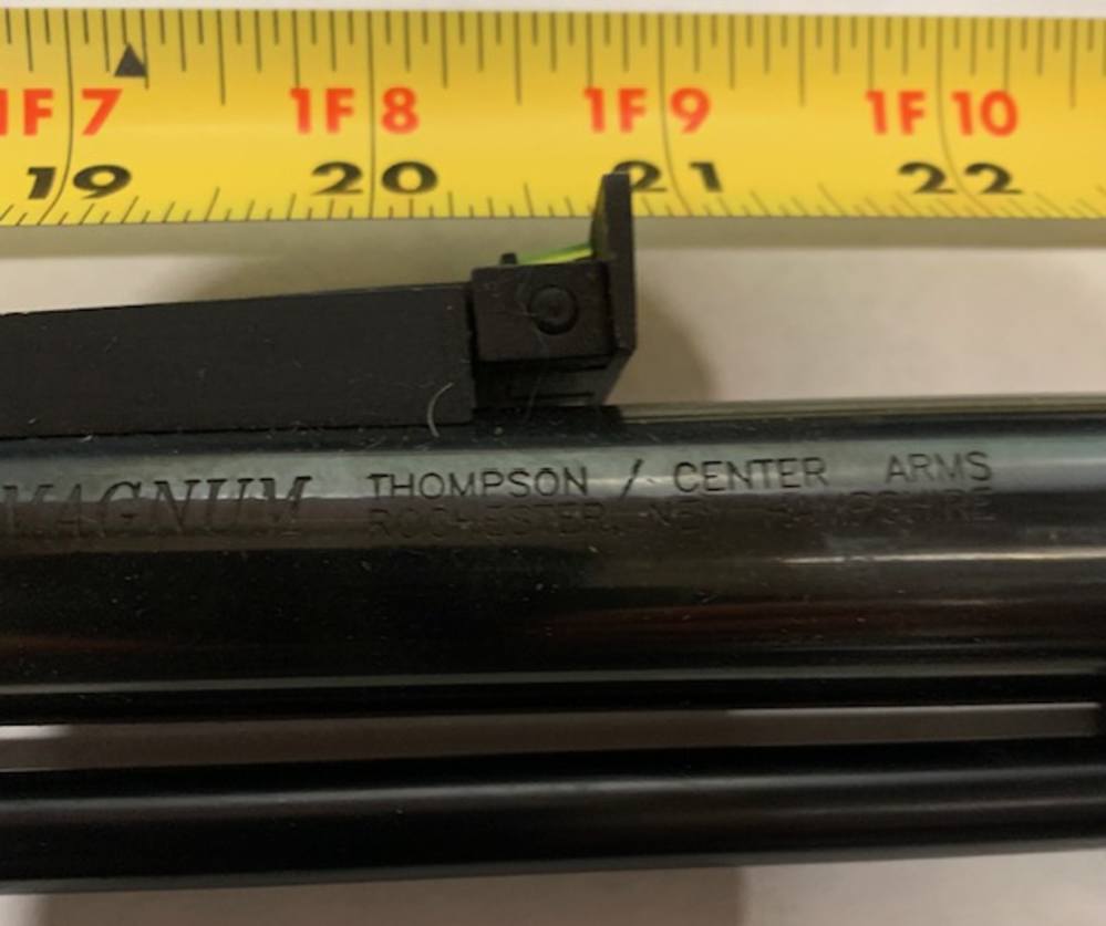 26 1/2" Encore Thompson Center 209 x 50 Magnum Barrel nice-img-2