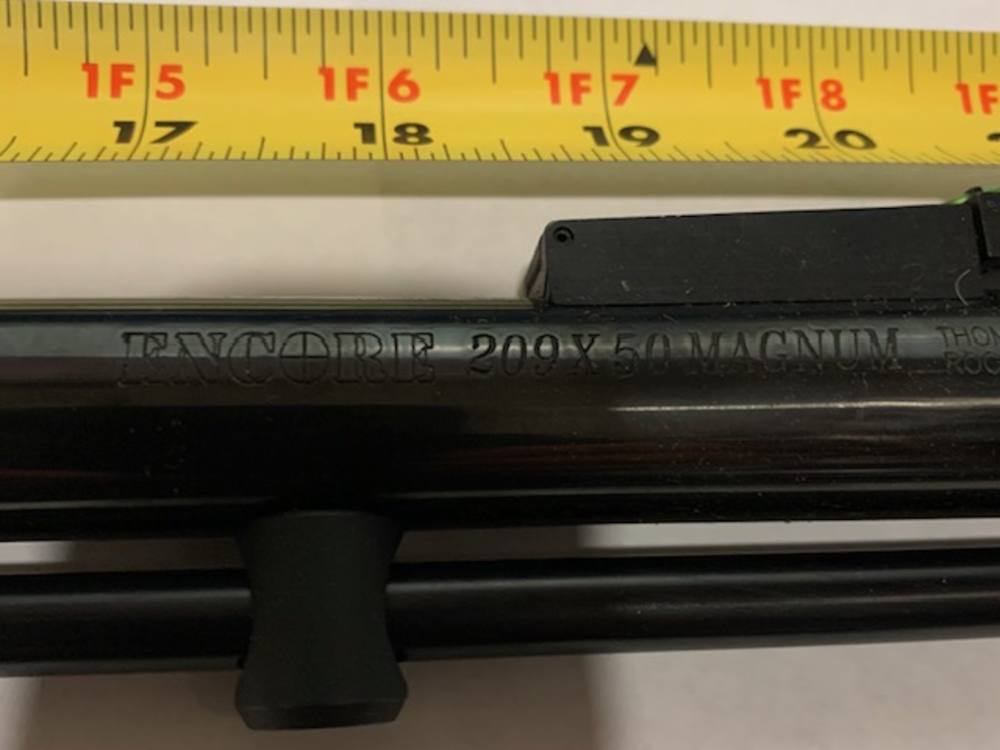 26 1/2" Encore Thompson Center 209 x 50 Magnum Barrel nice-img-1