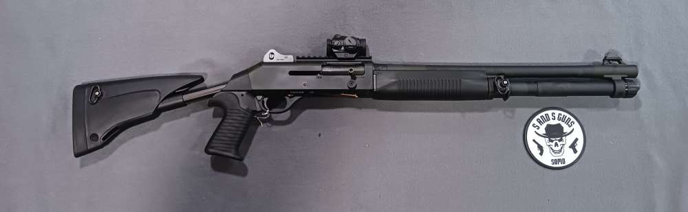 PRE-OWNED UNFIRED BENELLI M4 EXT 12 GAUG MULTICAM SEMI AUTO SHOTGUN VORTEX-img-1