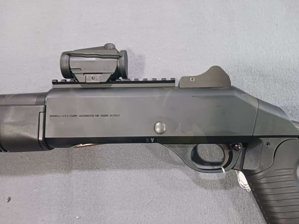 PRE-OWNED UNFIRED BENELLI M4 EXT 12 GAUG MULTICAM SEMI AUTO SHOTGUN VORTEX-img-10