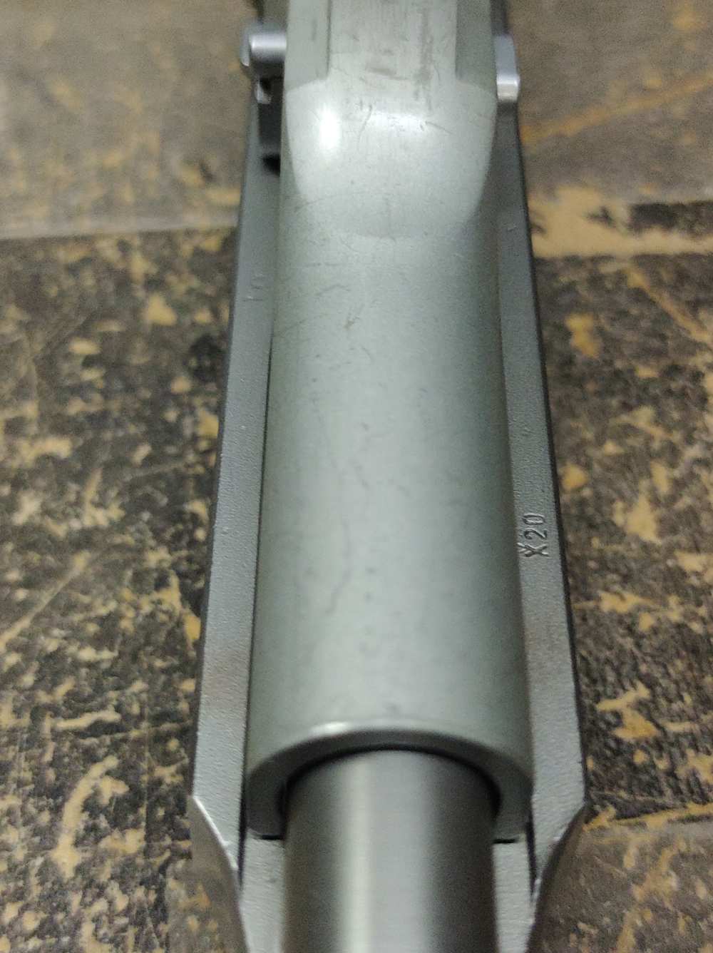 LOOK! GREAT COND. BERETTA 92-FS Stainless 9mm w/Mag 15+1 Mfg1994 PENNY! NR-img-39