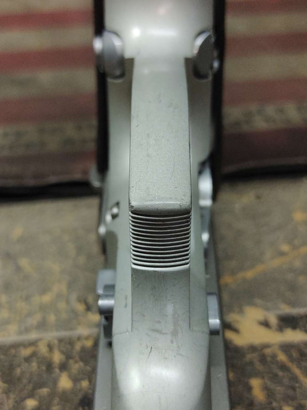 LOOK! GREAT COND. BERETTA 92-FS Stainless 9mm w/Mag 15+1 Mfg1994 PENNY! NR-img-38