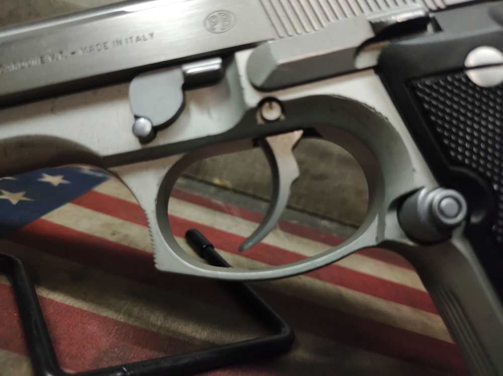 LOOK! GREAT COND. BERETTA 92-FS Stainless 9mm w/Mag 15+1 Mfg1994 PENNY! NR-img-9