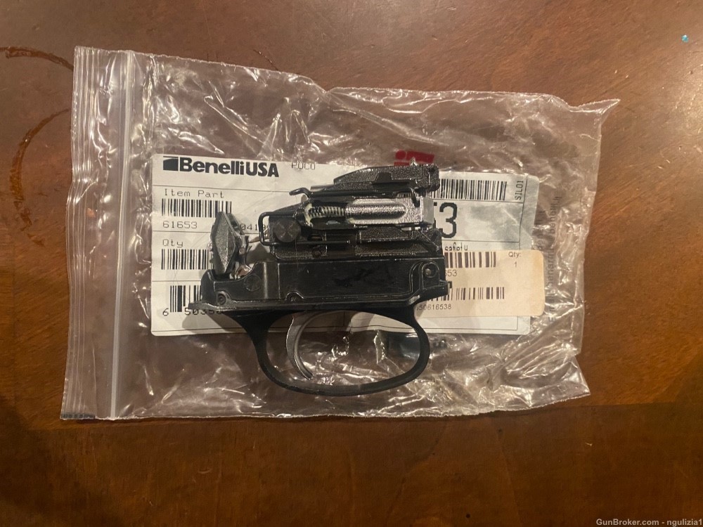 Benelli 828U 20ga Trigger Group Assembly, with Auto Safety.-img-2
