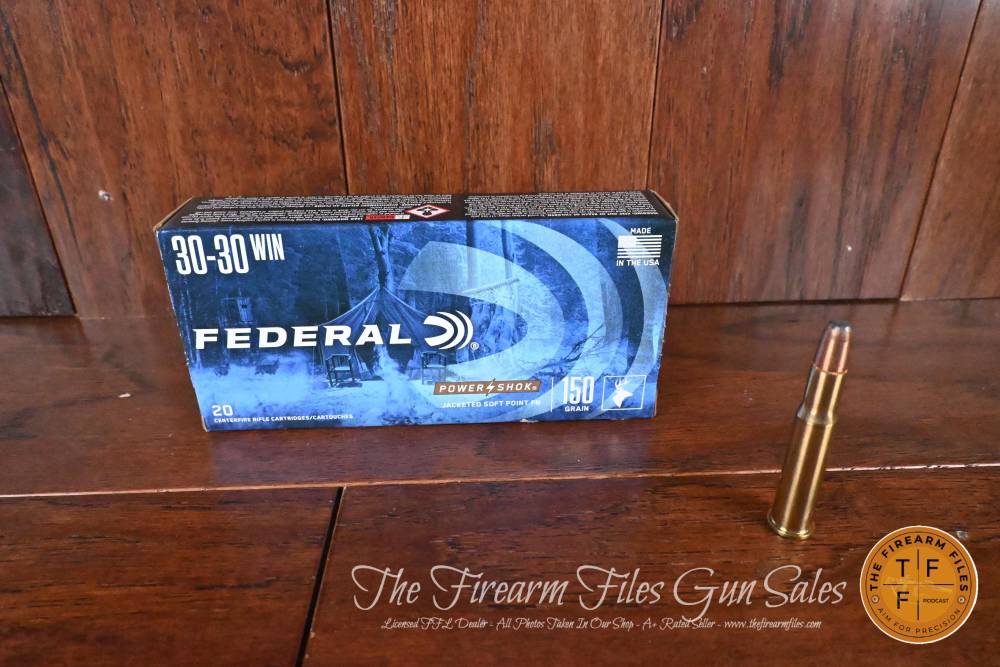 Federal Power Shok .30-30 Winchester Ammo, 150gr JSP, FN-img-0