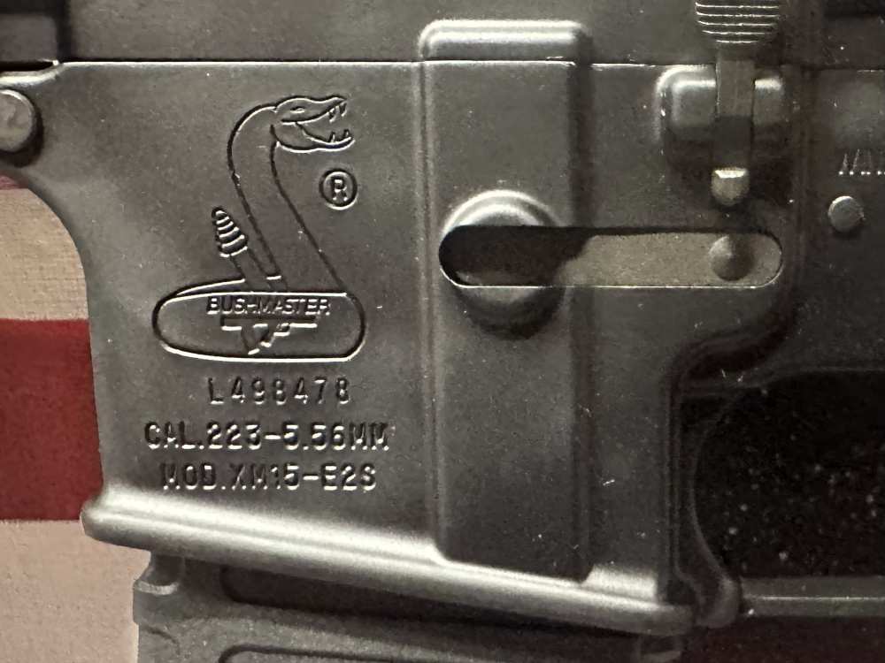 Exceptional Bushmaster XM15-E2S AR15 5.56 223 Semi-Auto 40+1 Optic Ready-img-10