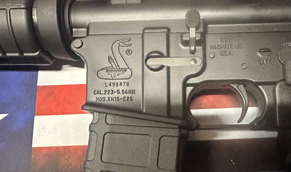 Exceptional Bushmaster XM15-E2S AR15 5.56 223 Semi-Auto 40+1 Optic Ready-img-15