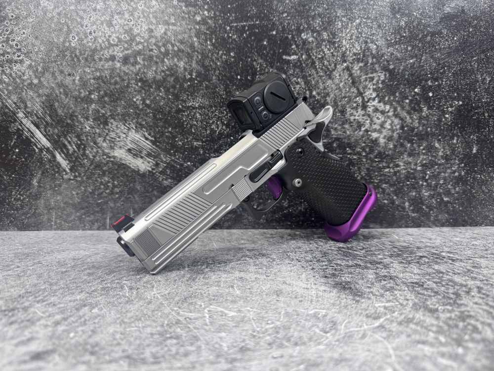 Fowler Industries Vanta 9  5'' MTO 9mm XA Grip (Steel Grip) Mint Condition -img-2