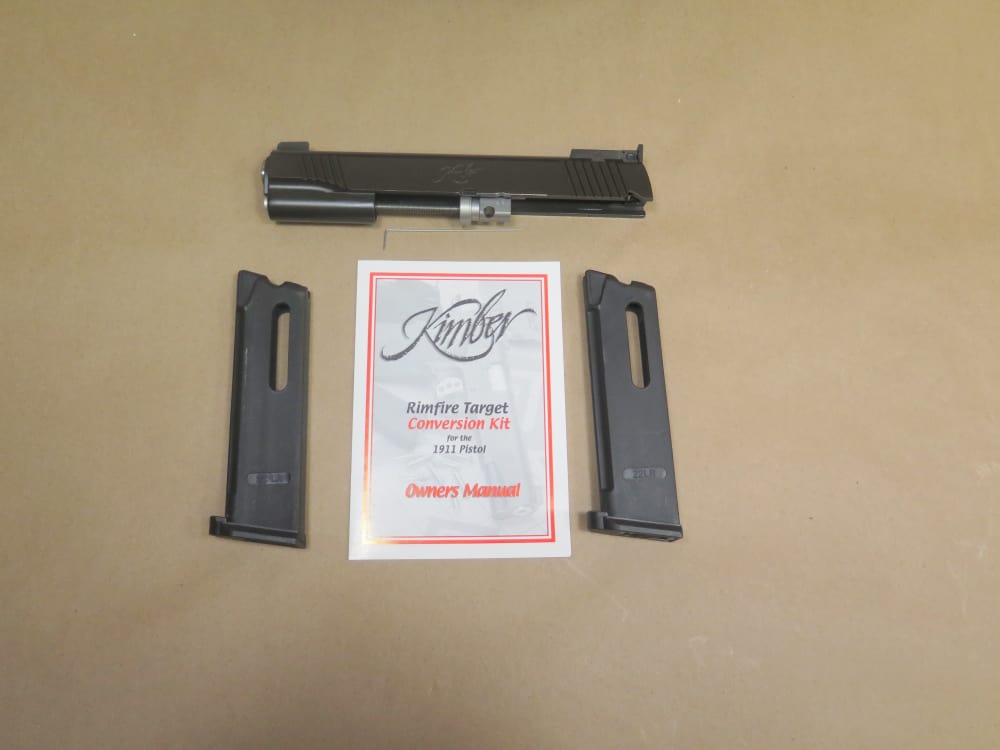 Kimber 1911 Pro Carry II Crimson Trace 45 W/22 Conversion Kit No Reserve-img-36