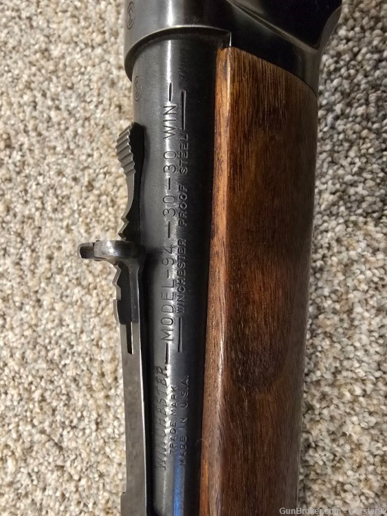 WINCHESTER MODEL 94, PRE 64, 30-30 CAL, 20" BBL, MFG 1954-img-14