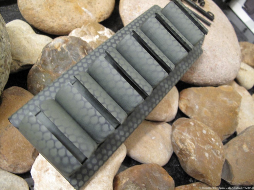OLIVE Sidesaddle Mossberg 500 SHOCKWAVE 12g Shotgun Shell Holder Sidesaddle-img-1