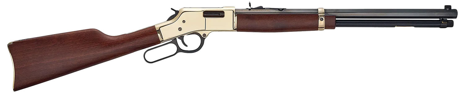 Henry Big Boy Classic 41 Rem Mag Rifle 20 Brass and American Walnut H006M41-img-0
