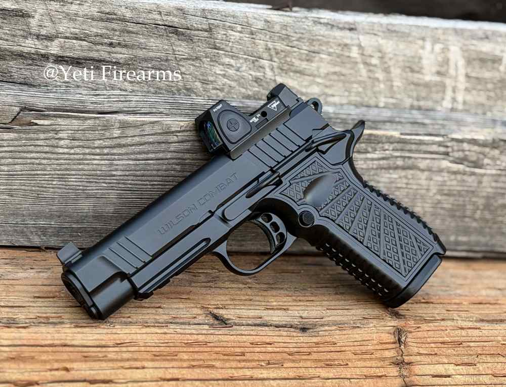 Wilson Combat SFT9 9mm 15rnd 4.25" Lightrail Frame Black Edition W/ RMR -img-0