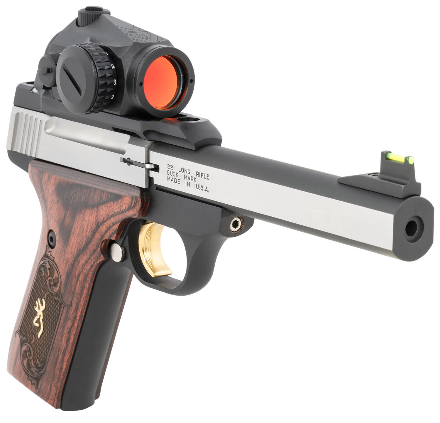 Browning Buck Mark Medallion 22 LR Pistol 5.50 Matte 051581490-img-3