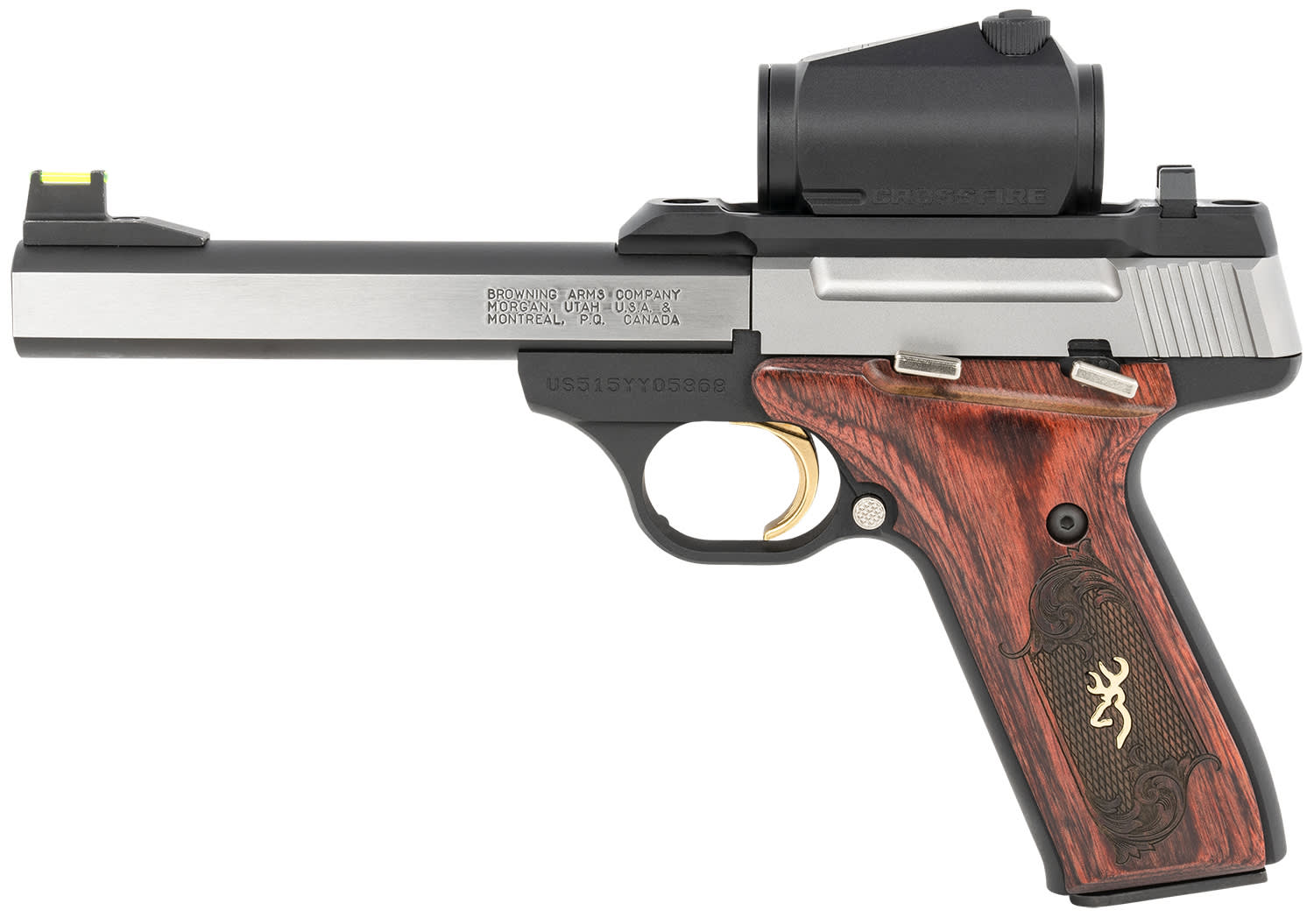 Browning Buck Mark Medallion 22 LR Pistol 5.50 Matte 051581490-img-2