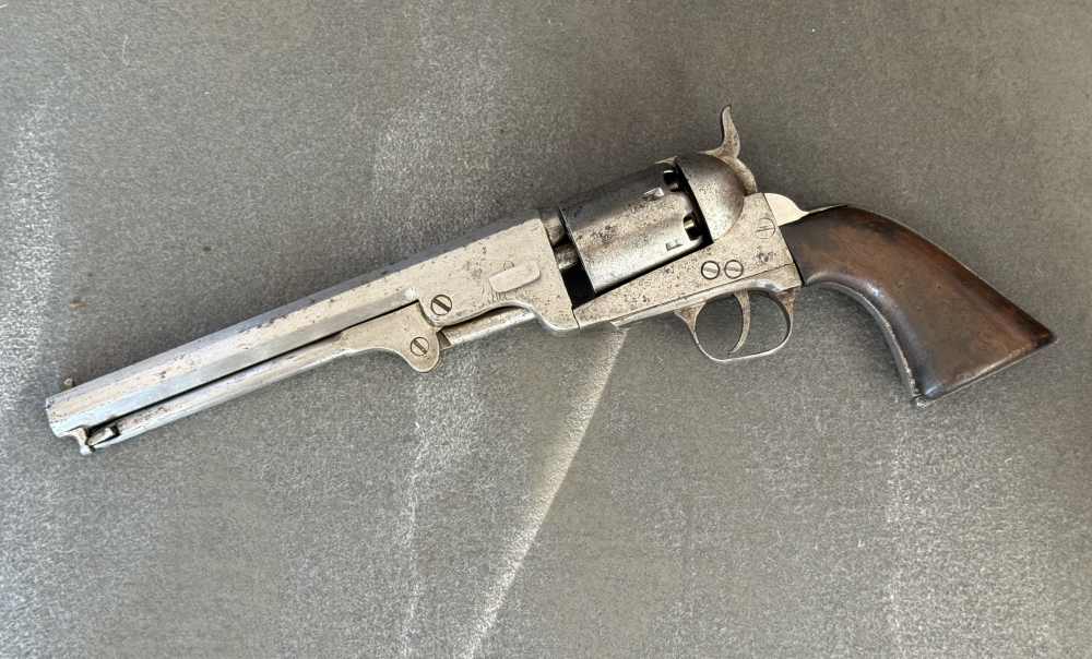 Extremely Rare Augusta Machine Works Confederate Civil War Revolver-img-2