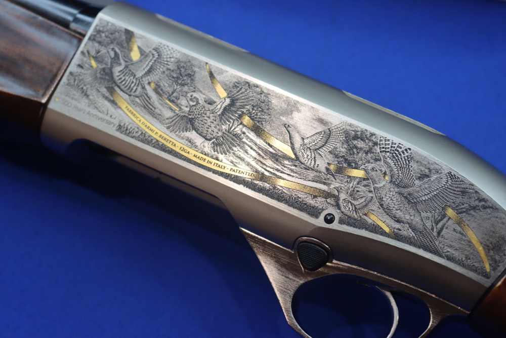 Beretta A400 Solo Shotgun 500 Years 12GA 28" Special Edition ENGRAVED SA 12-img-35
