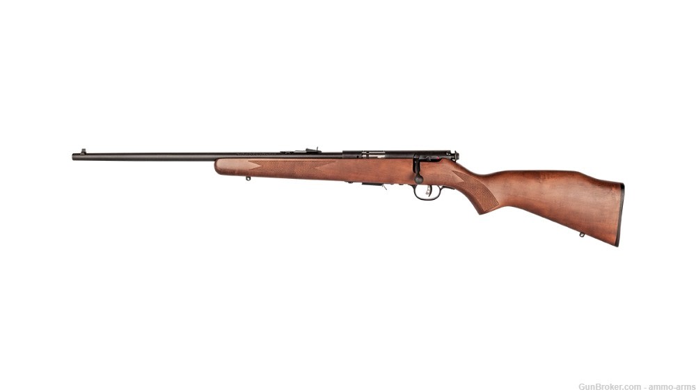 Savage Arms Model 93 G Left Hand .22 WMR 21" Hardwood 5 Rds 95700-img-1