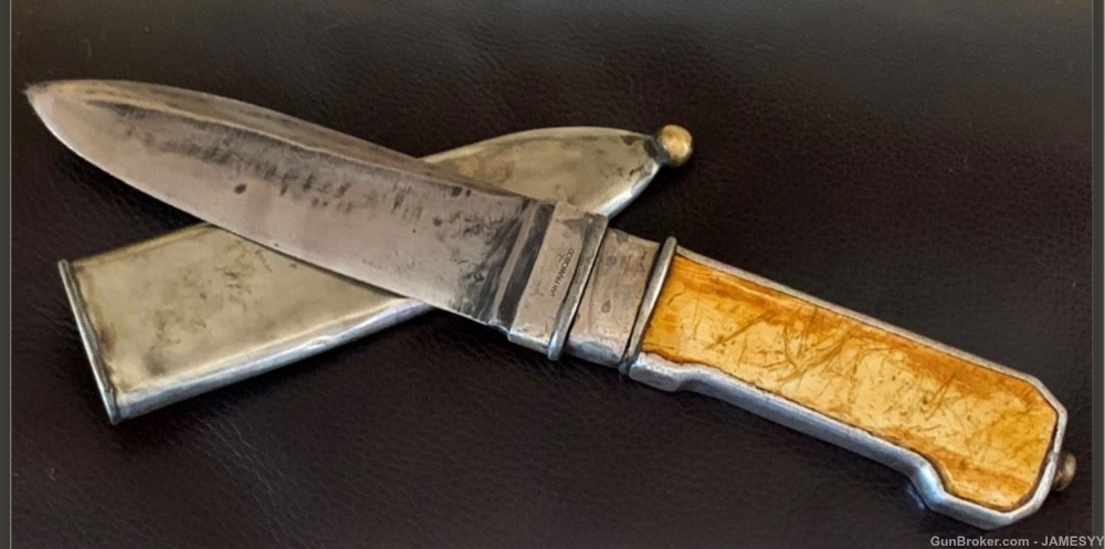 ANTIQUE M. PRICE SAN FRANCISCO BOWIE KNIFE.-img-0
