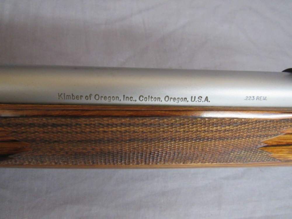 KIMBER OF OREGON KIMBER MODEL 84 .223 REM 24" STAINLESS BBL W/MOUNTS &RINGS-img-20