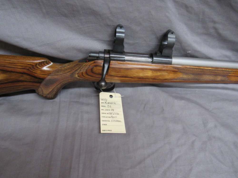 KIMBER OF OREGON KIMBER MODEL 84 .223 REM 24" STAINLESS BBL W/MOUNTS &RINGS-img-3