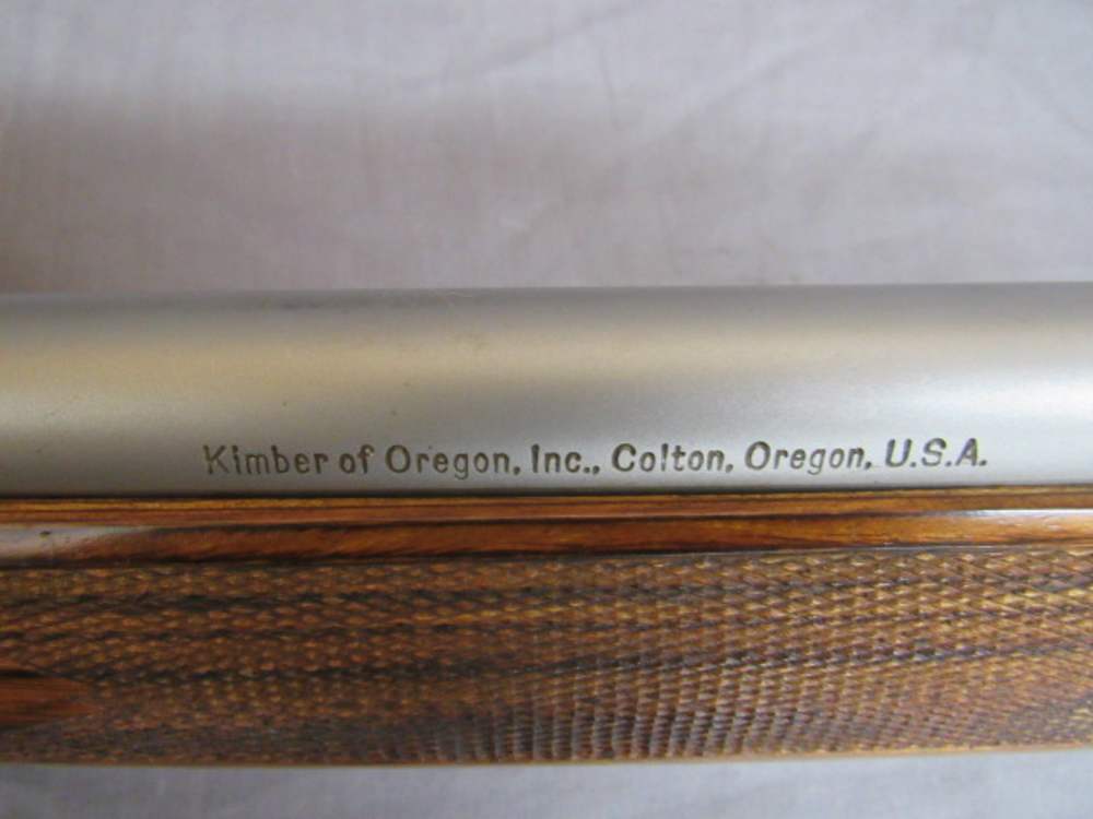 KIMBER OF OREGON KIMBER MODEL 84 .223 REM 24" STAINLESS BBL W/MOUNTS &RINGS-img-22