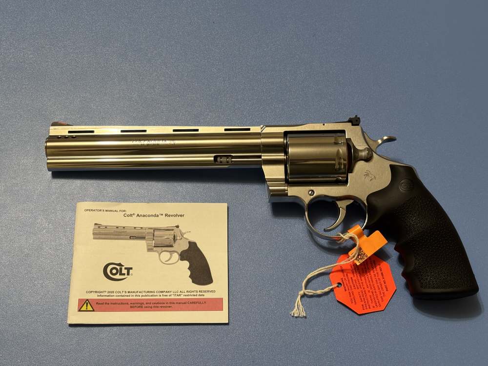 Colt Kodiak .44MAG 8" Stainless Steel 6-Shot Revolver Factory New-img-1
