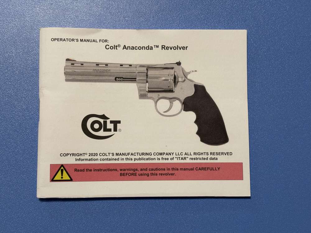 Colt Kodiak .44MAG 8" Stainless Steel 6-Shot Revolver Factory New-img-12
