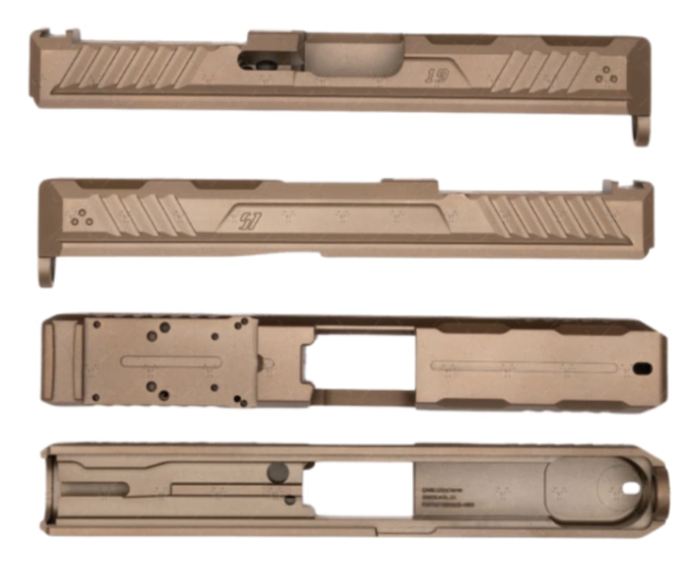 Strike Industries LITESLIDE for GLOCK G19 in FDE New! SI-G-LITESLIDE-19-FDE-img-1