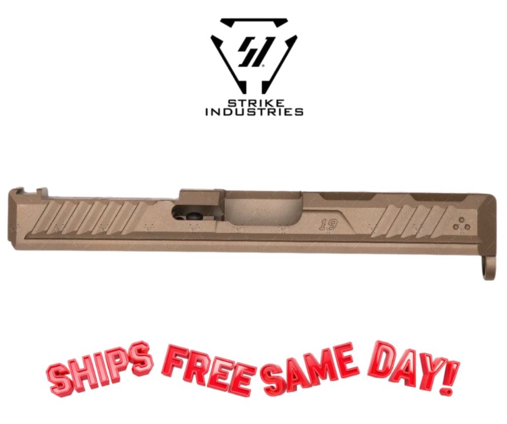 Strike Industries LITESLIDE for GLOCK G19 in FDE New! SI-G-LITESLIDE-19-FDE-img-0