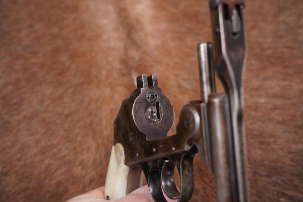 IVER JOHNSON LARGE FRAME SAFETY HAMMERLESS .38 S&W REVOLVER-img-4