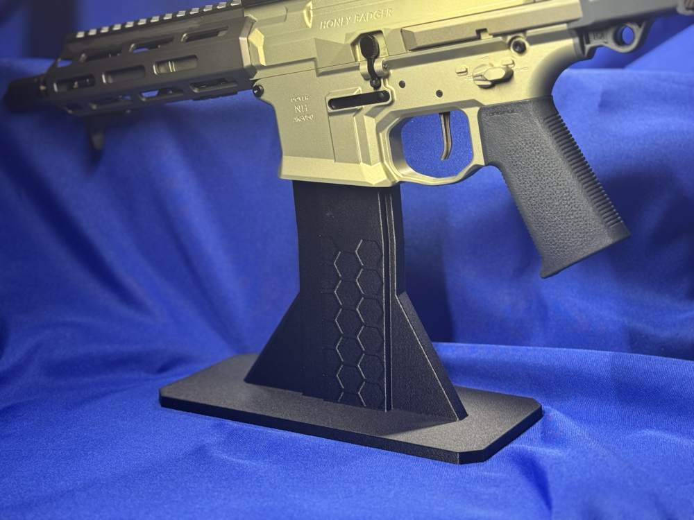 Premium AR 15 Display Stand | Made in USA | Carbon Fiber Composite-img-3