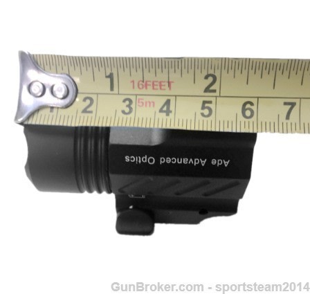 PL200S-A Strobe Flashlight for all handgun pistol Ruger 9E-img-3