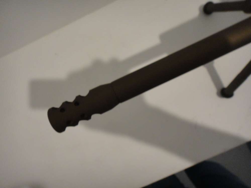 Remington 700 custom rifle Trijicon scope Manners stock DBM threaded-img-25