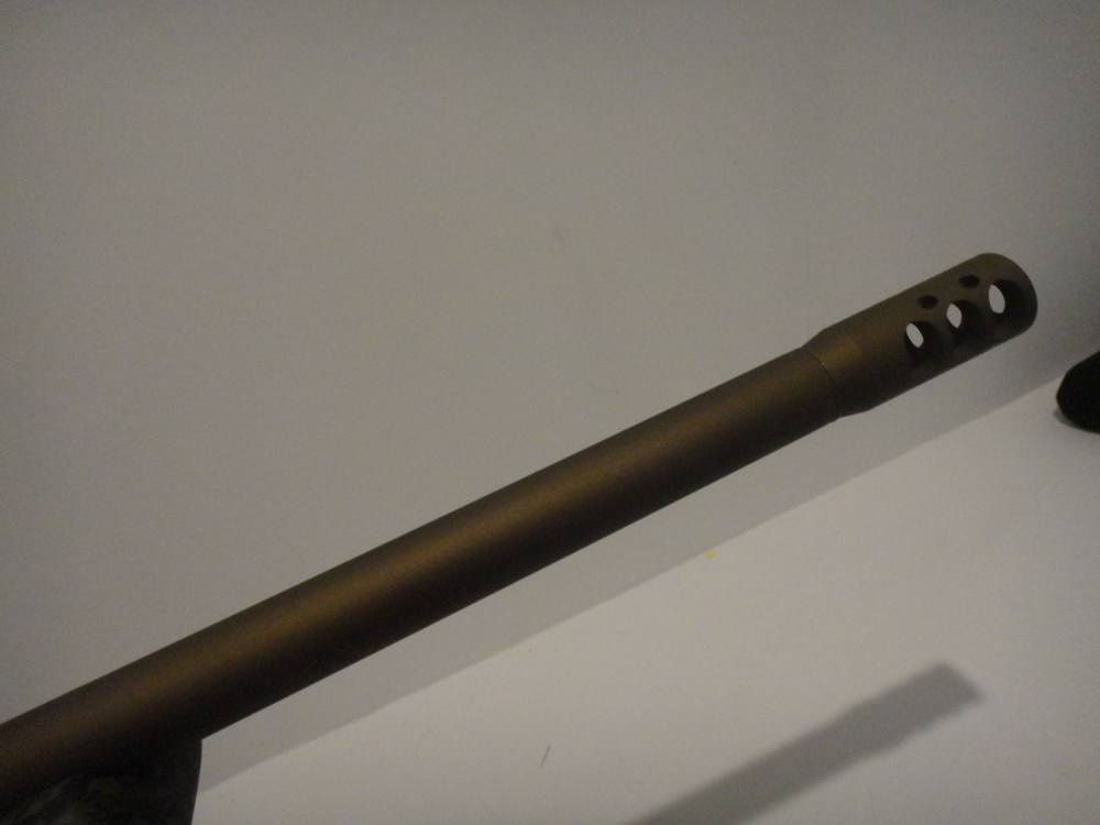 Remington 700 custom rifle Trijicon scope Manners stock DBM threaded-img-5