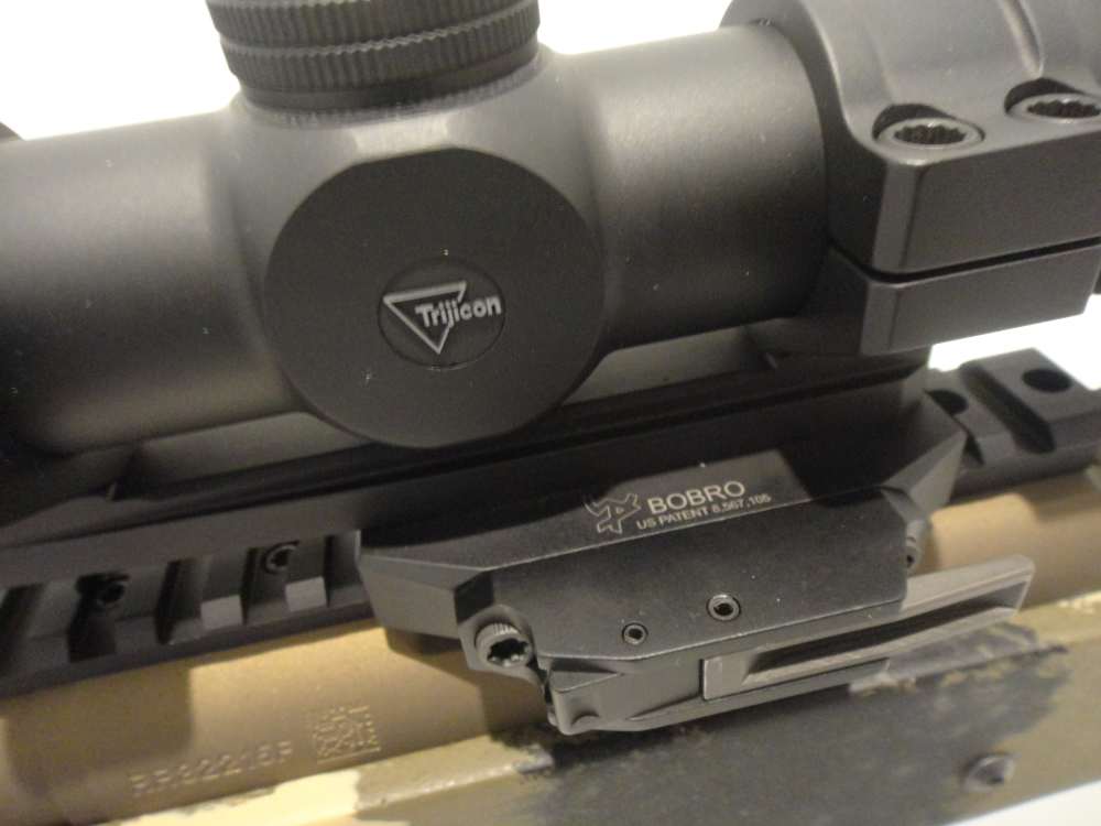 Remington 700 custom rifle Trijicon scope Manners stock DBM threaded-img-18