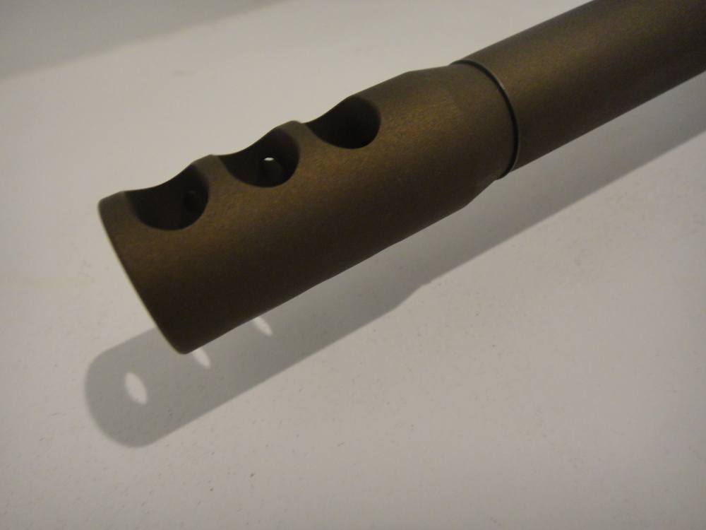 Remington 700 custom rifle Trijicon scope Manners stock DBM threaded-img-40