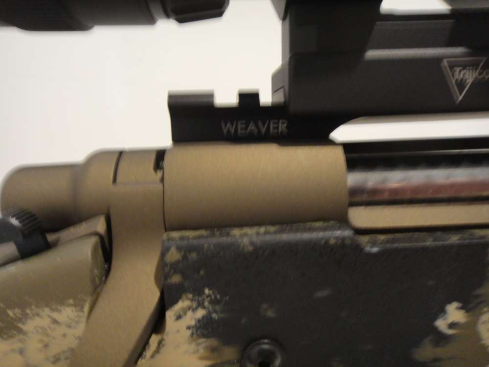 Remington 700 custom rifle Trijicon scope Manners stock DBM threaded-img-10