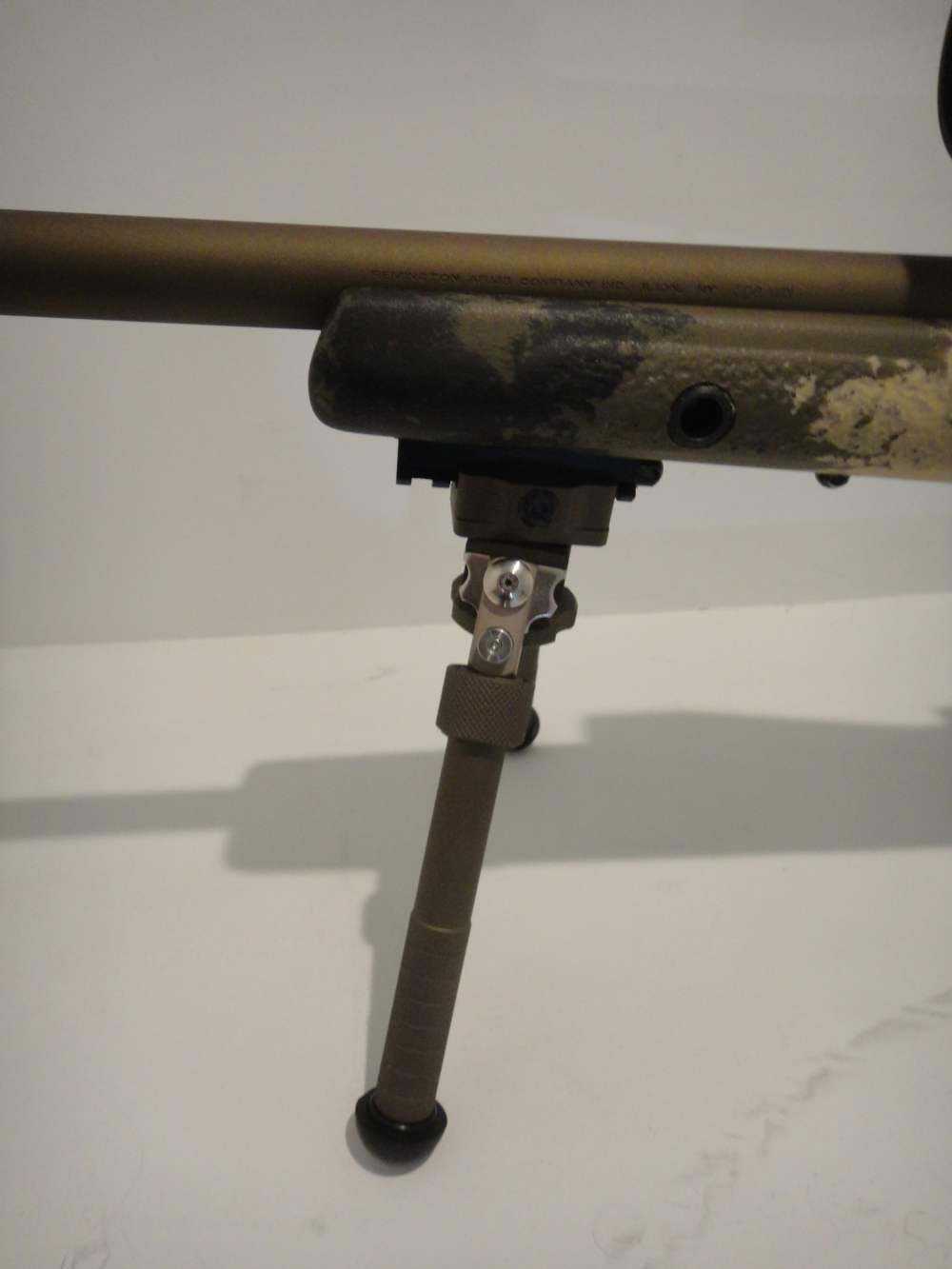 Remington 700 custom rifle Trijicon scope Manners stock DBM threaded-img-23