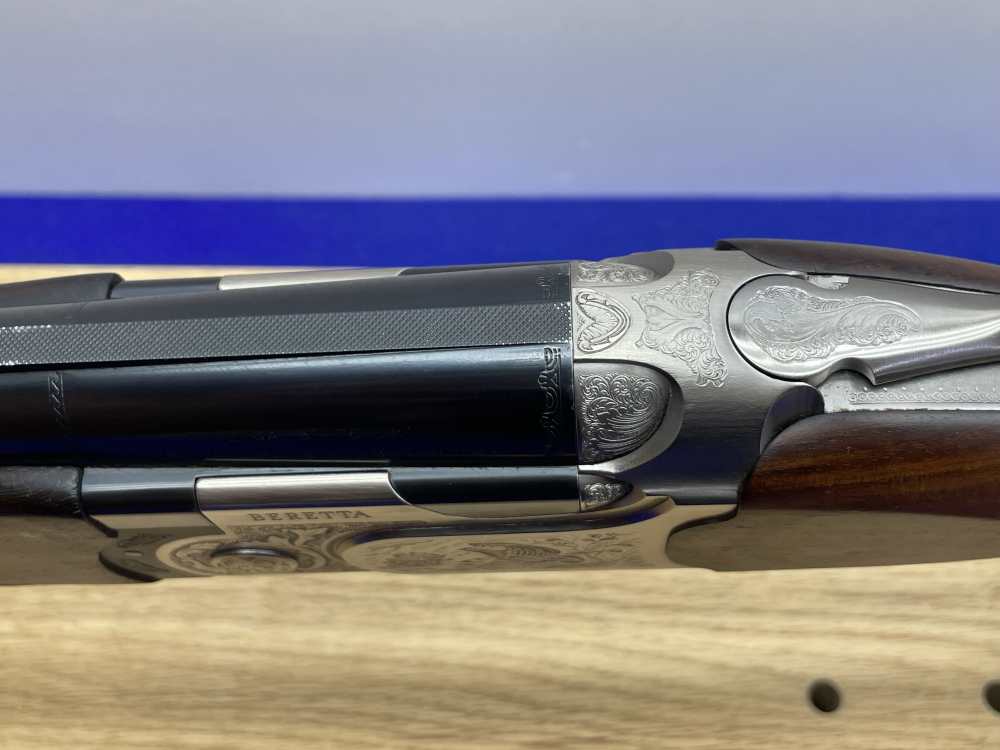 Beretta 690 Field III 12 GA 28" Blue *GORGEOUS GAME SCENE ENGRAVED O/U*-img-37