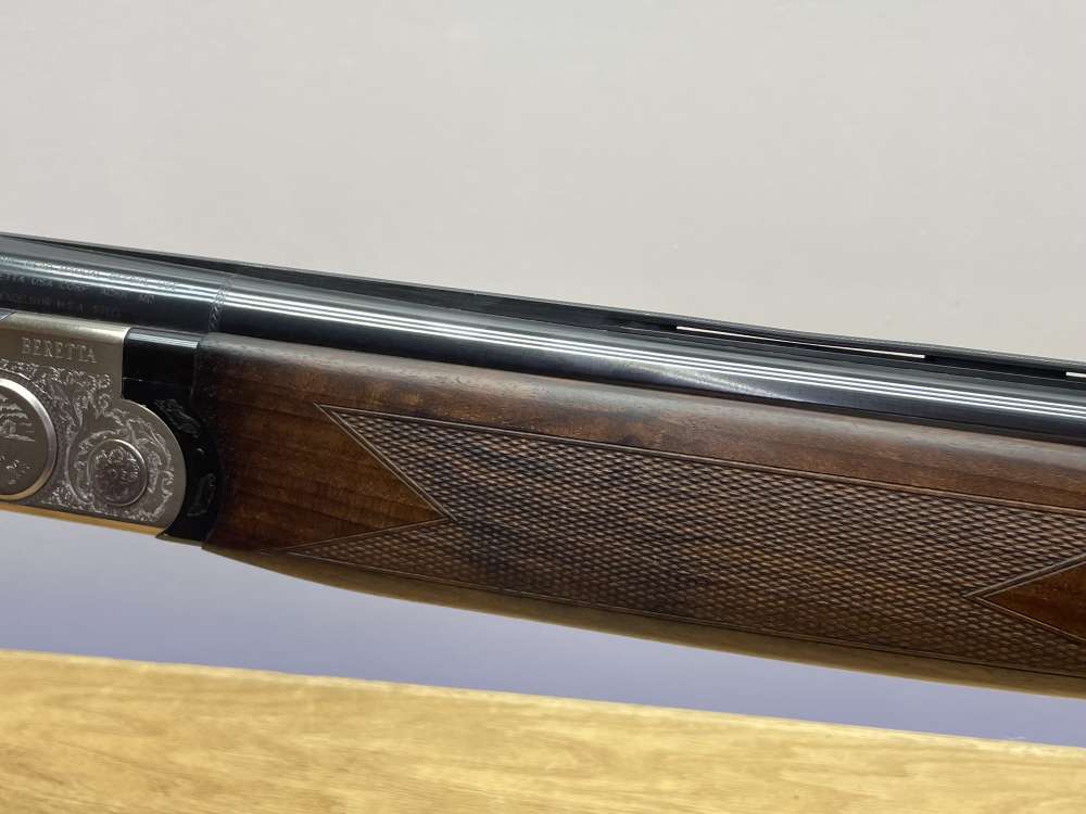 Beretta 690 Field III 12 GA 28" Blue *GORGEOUS GAME SCENE ENGRAVED O/U*-img-13