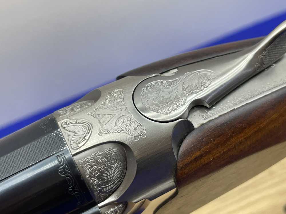 Beretta 690 Field III 12 GA 28" Blue *GORGEOUS GAME SCENE ENGRAVED O/U*-img-38