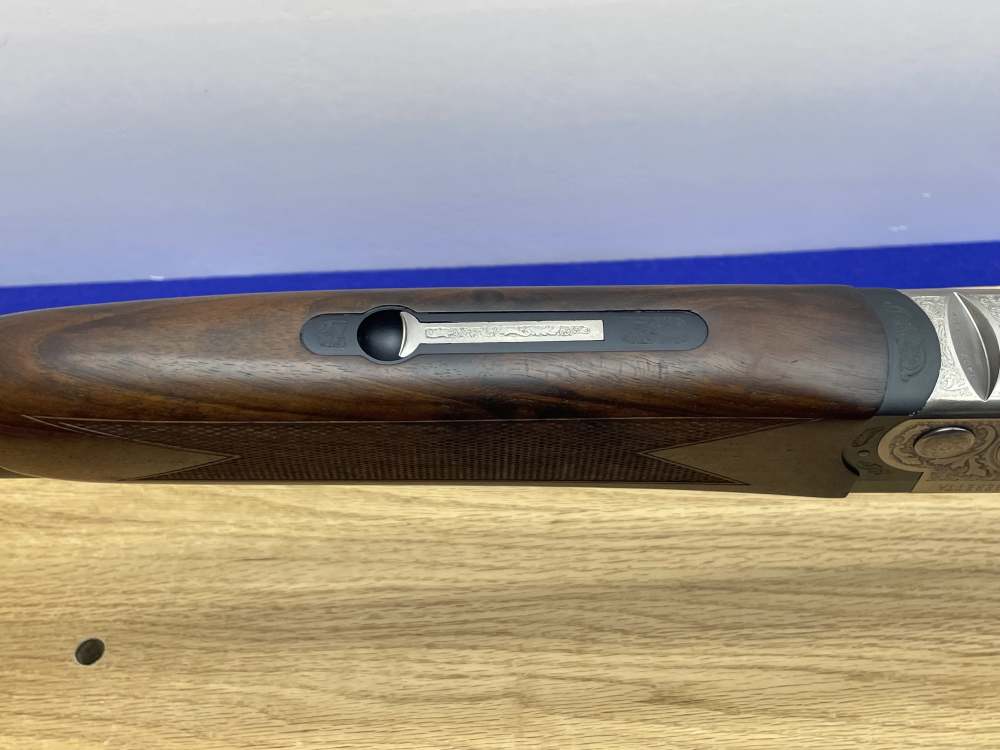 Beretta 690 Field III 12 GA 28" Blue *GORGEOUS GAME SCENE ENGRAVED O/U*-img-50