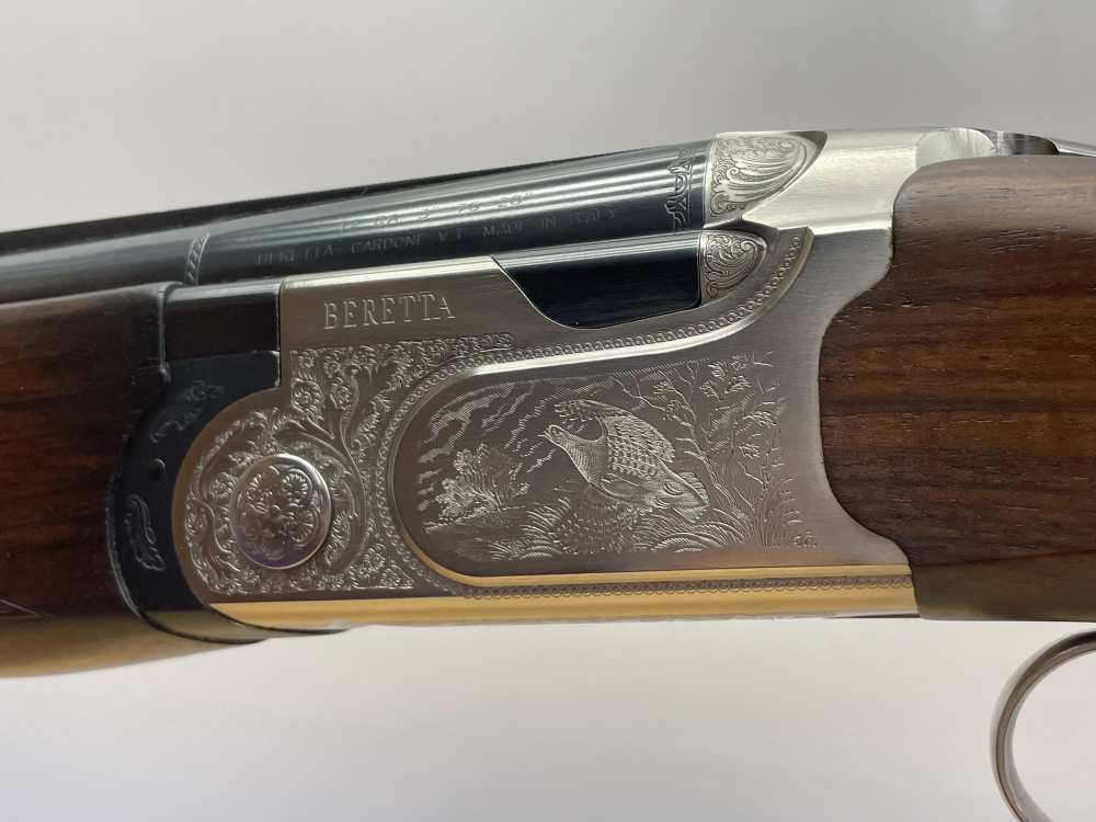 Beretta 690 Field III 12 GA 28" Blue *GORGEOUS GAME SCENE ENGRAVED O/U*-img-24