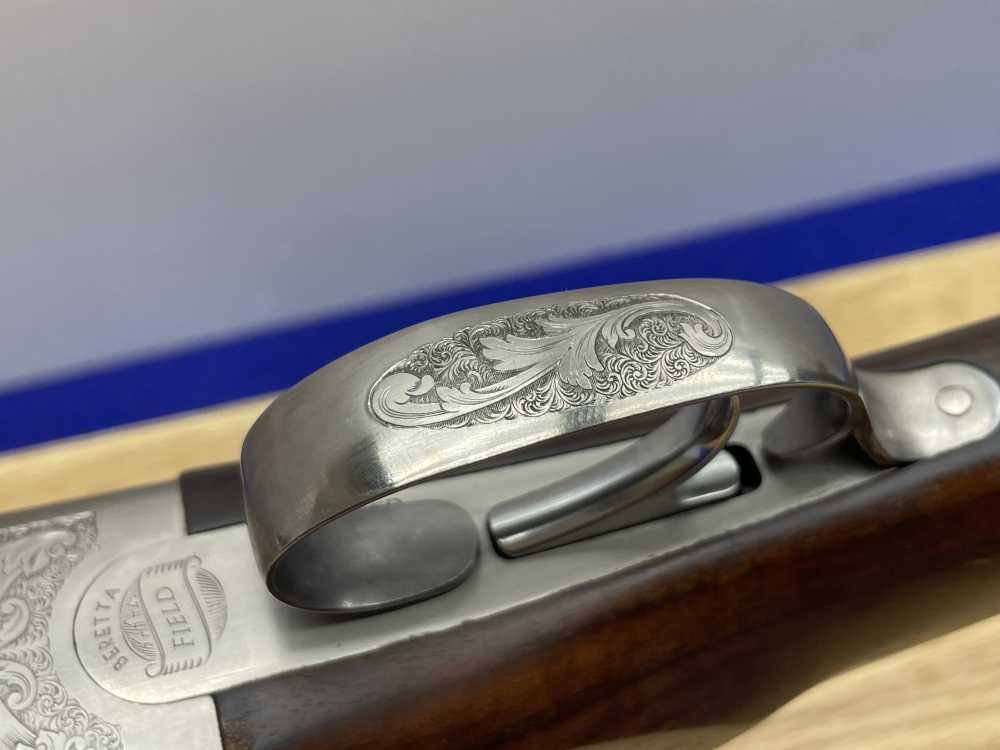 Beretta 690 Field III 12 GA 28" Blue *GORGEOUS GAME SCENE ENGRAVED O/U*-img-49