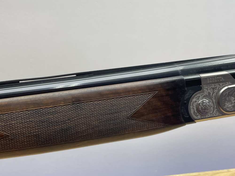 Beretta 690 Field III 12 GA 28" Blue *GORGEOUS GAME SCENE ENGRAVED O/U*-img-28