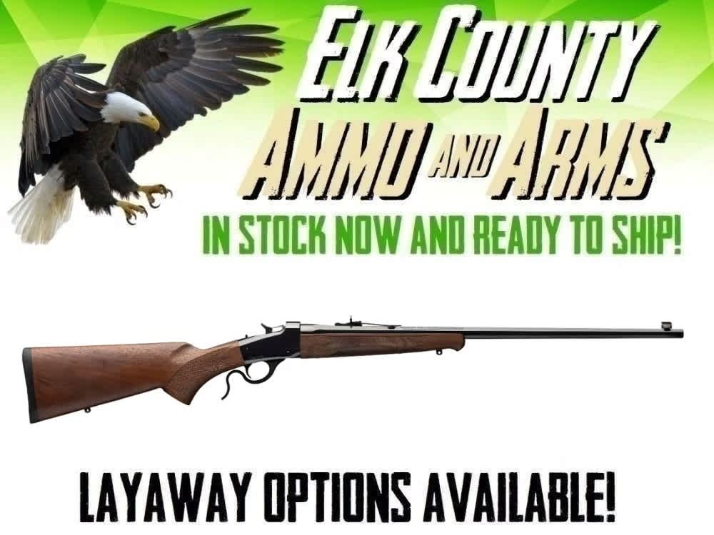 Winchester 1885 Low Wall Hunter Rimfire .17 WSM 24" Walnut 524100186-img-0